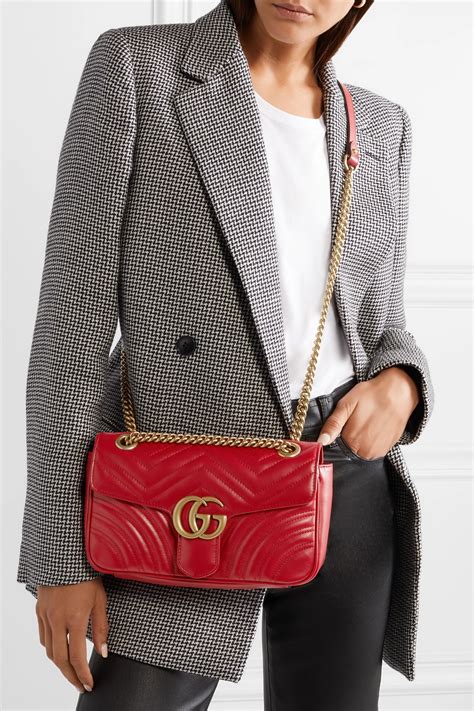 gucci bag with red heart|authentic Gucci marmont small bag.